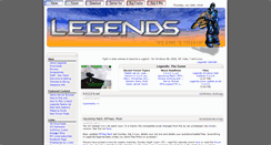 Desktop Screenshot of legendsthegame.net